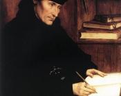 昆汀马西斯 - Portrait of Erasmus of Rotterdam